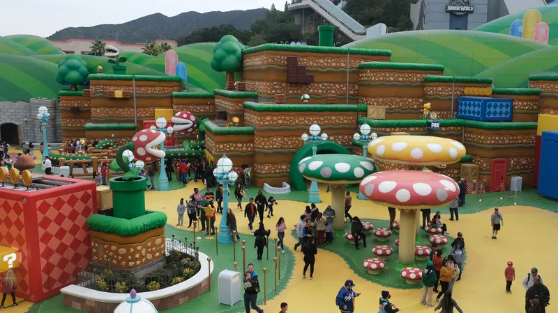 Hore, Taman Bermain Nintendo Bertema Super Mario Bros Dibuka di California
