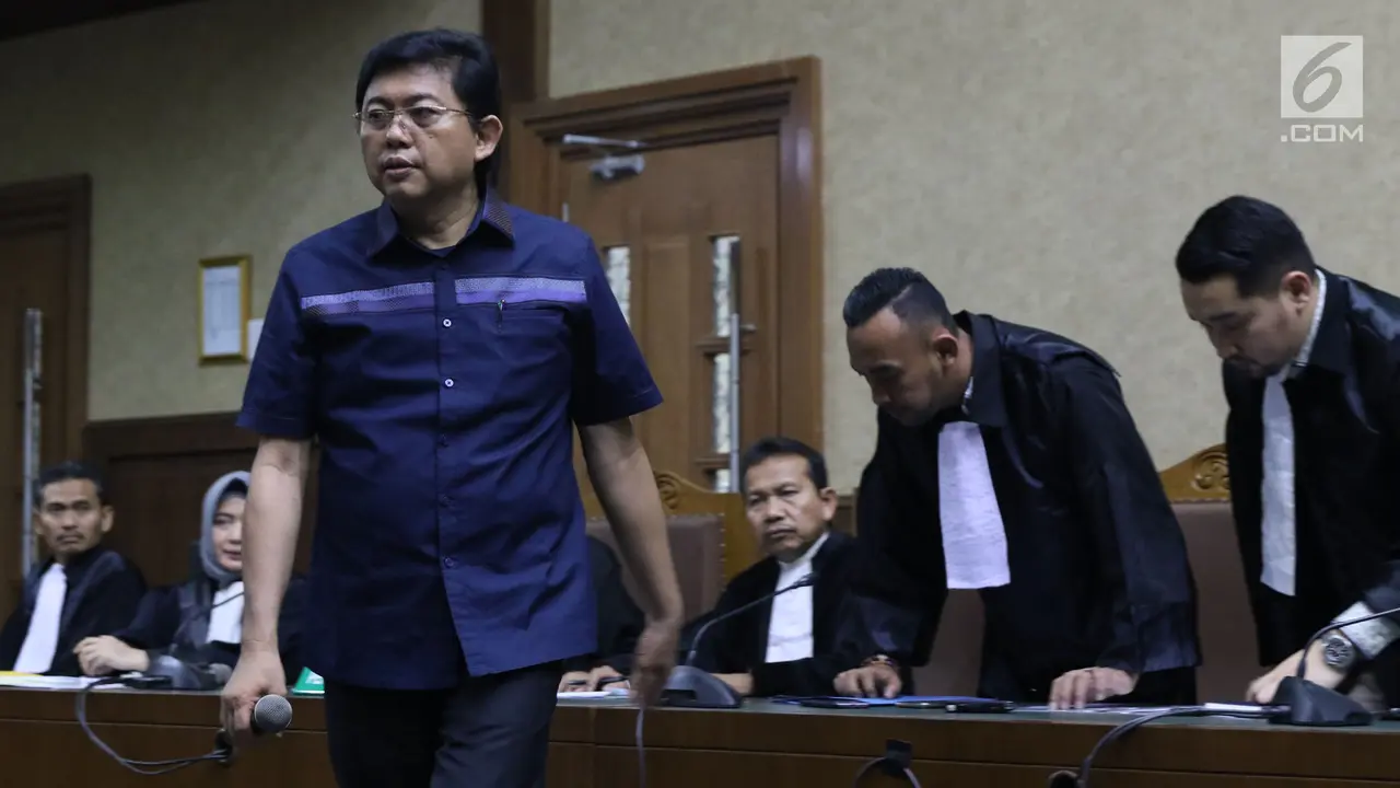 Halangi Penyidikan KPK, Advokat Lucas Jalani Sidang Dakwaan