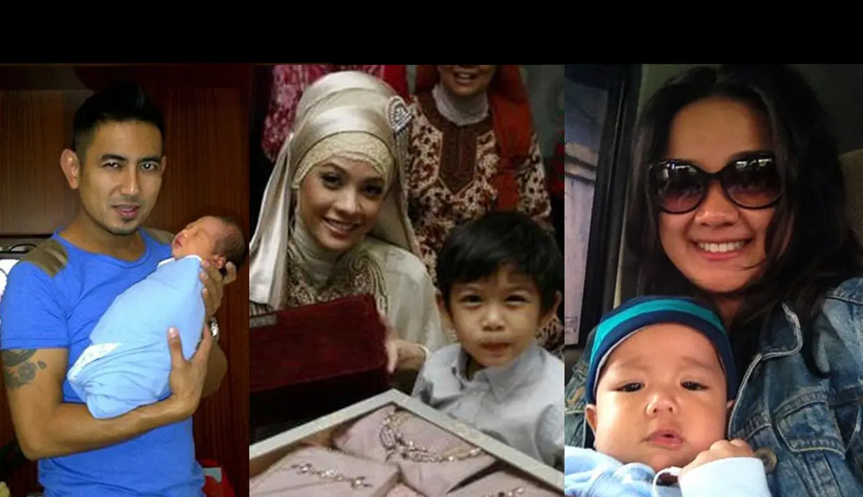 Para selebriti punya imajinasi yang unik dalam memberikan nama untuk anak mereka (Istimewa)