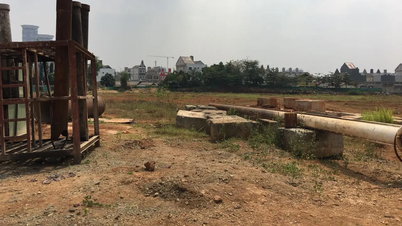 Foto pembangunan apartemen K2 Park.