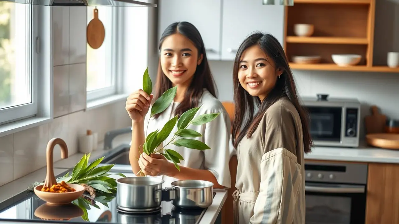 cara merebus daun salam