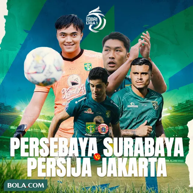 BRI Liga 1 - 4 bintang kunci Persebaya saat berduel kontra Persija