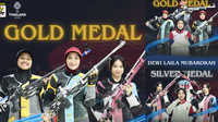 Menembak SEA Games 2025, empat medali. (Doc Perbakin)