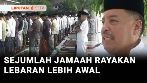VIDEO: Jamaah Tarekat Syattariyah dan Al Muhdor Ponpes Al Khoiriyah Gelar Salat Id Hari Ini
