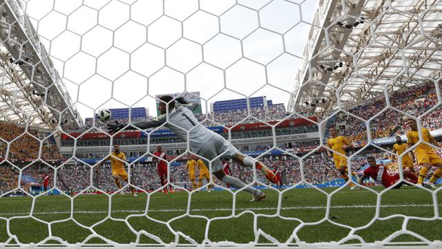 FOTO: Kalah dari Peru, Australia Tersingkir dari Piala Dunia 2018