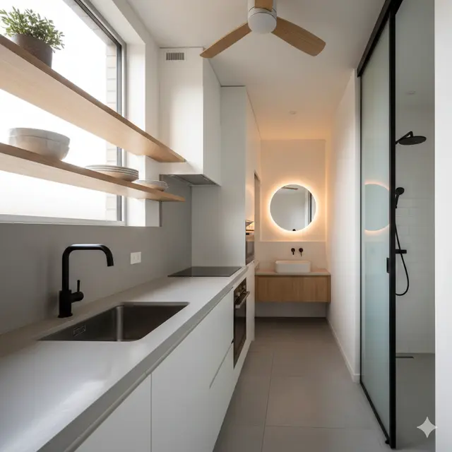 Model Dapur Minimalis dan Kamar Mandi