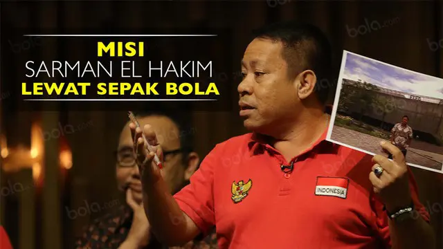 Video wawancara salah satu calon ketua umum PSSI periode 2016-2020, Sarman El Hakim, soal misinya di sepak bola.