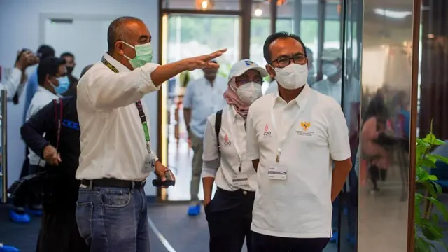 Sekretaris Kementerian Koordinator Bidang Perekonomian Susiwijono Moegiarso