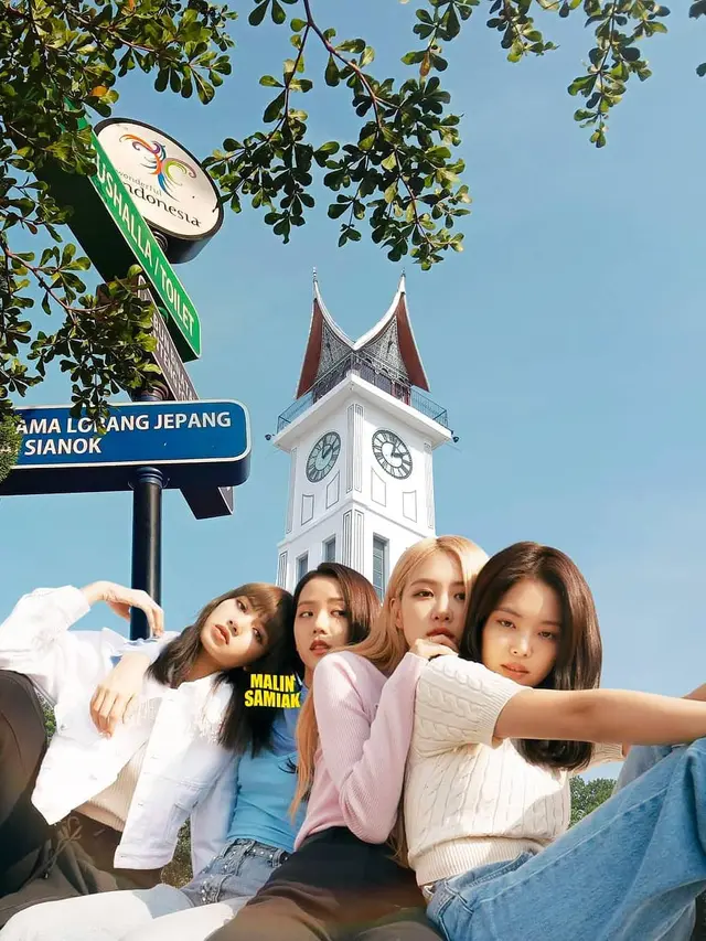6 Editan Foto Lisa Blackpink Jika Menetap di Bukittinggi Ini Kocak
