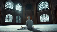 tata cara sholat tahajud 2 rakaat ©Ilustrasi dibuat AI