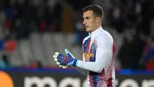 Kiper muda Barcelona, Inaki Pena (AFP)