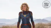 Foto eksklusif film Captain Marvel. (sumber: Entertainment Weekly / Marvel Studios)