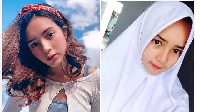 Beda Penampilan 5 Pesinetron Muda saat Sekolah Pakai Hijab Vs Kini
