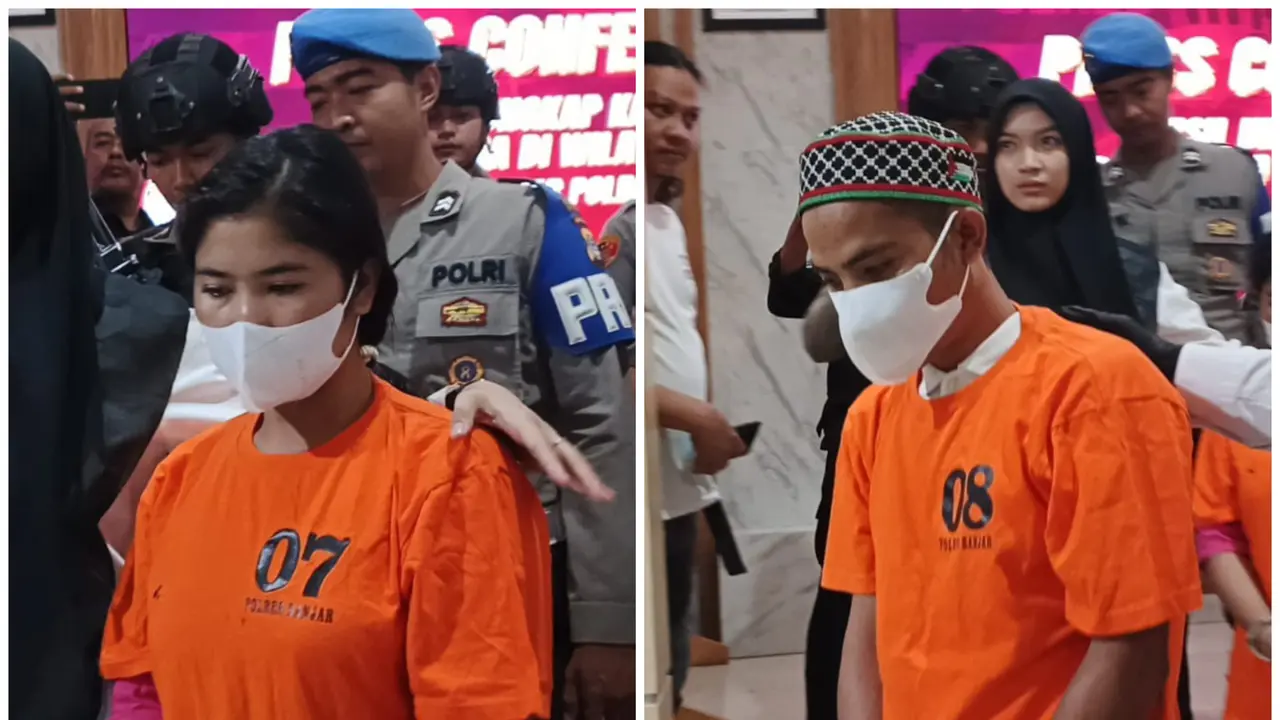 istri bunuh suami di Banjar