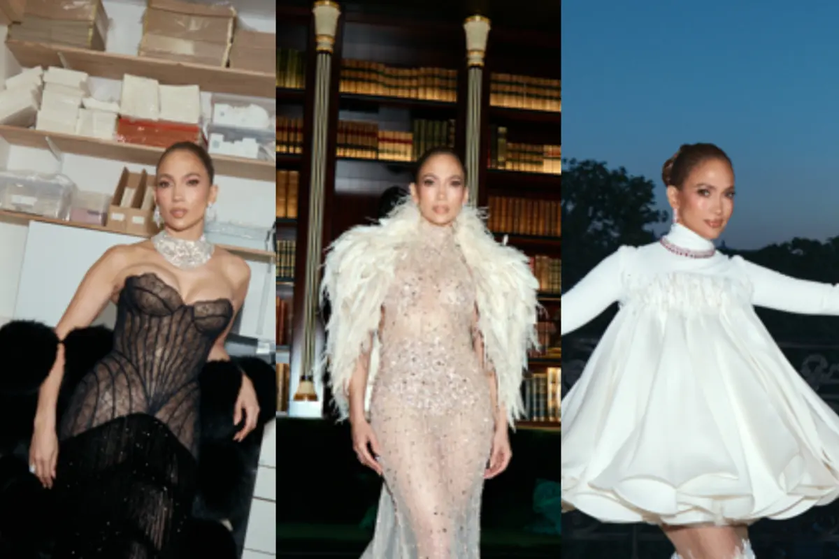 Gaya Mewah Jennifer Lopez Rayakan Ulang Tahun ke 57, Gaya Busana Couture yang Memikat