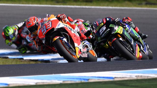Lewati Duel Sengit, Marquez Juara MotoGP Australia