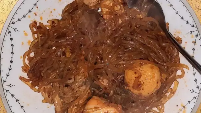 Resep mi goreng shirataki chili oil. (dok. Cookpad @Ratna_888874)