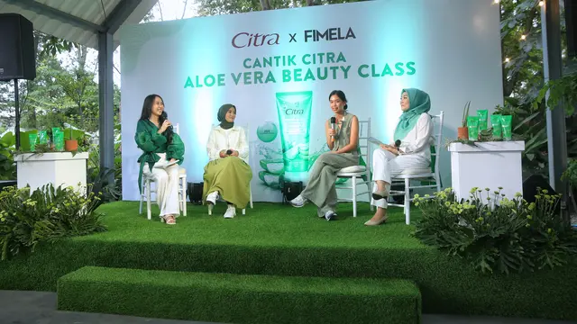 Kupas Segudang Manfaat dari Gel Aloe Vera untuk Kulit, Citra x FIMELA Adakan ‘Cantik Citra Aloe Vera Beauty Class’