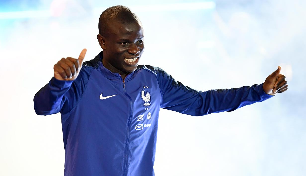 6. N'Golo Kante - Gelandang Chelsea (Prancis). (AFP/Franck Fife)