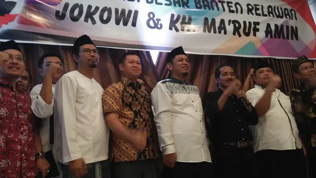 Pembentukan relawan Jokowi - Ma'ruf Amin di Banten (Liputan6.com/Yandhi)