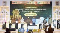 Pemerintah mendukung UMKM Indonesia yang didominasi perempuan untuk memulihkan roda perekonomian, Jumat (29/10/2021)