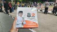 Nasi kotak bergambar politikus PKS