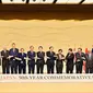 Presiden Joko Widodo atau Jokowi melanjutkan kegiatan kunjungan kerja di Tokyo, Jepang, dengan menghadiri Konferensi Tingkat Tinggi (KTT) Perayaan 50 Tahun Hubungan Persahabatan dan Kerja Sama ASEAN-Jepang, Minggu (17/12/2023). (Foto:&nbsp;Laily Rachev - Biro Pers Sekretariat Presiden)