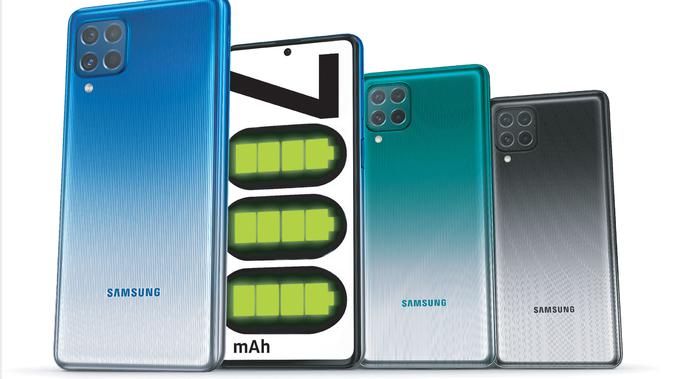 Samsung Galaxy M62, smartphone Rp 5 jutaan dengan baterai 7.000mAh. (Foto: Samsung Electronics Indonesia).