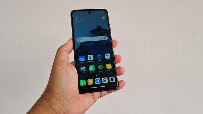 Tampilan Redmi Note 10 5G. (Liputan6.com/Agustinus M. Damar)