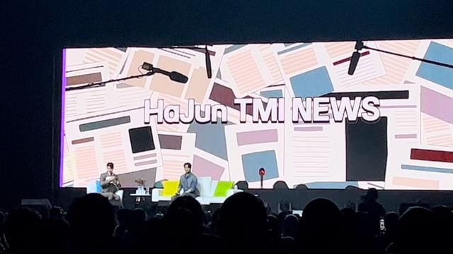 Wi Ha Jun menggelar fanmeeting 'Wi Ha Jun: A Wively Day 2024' di The Kasablanka Hall, Jakarta pada Sabtu (28/09/2024) (Fimela.com/Dok/Rianti Fitri Wulandari)