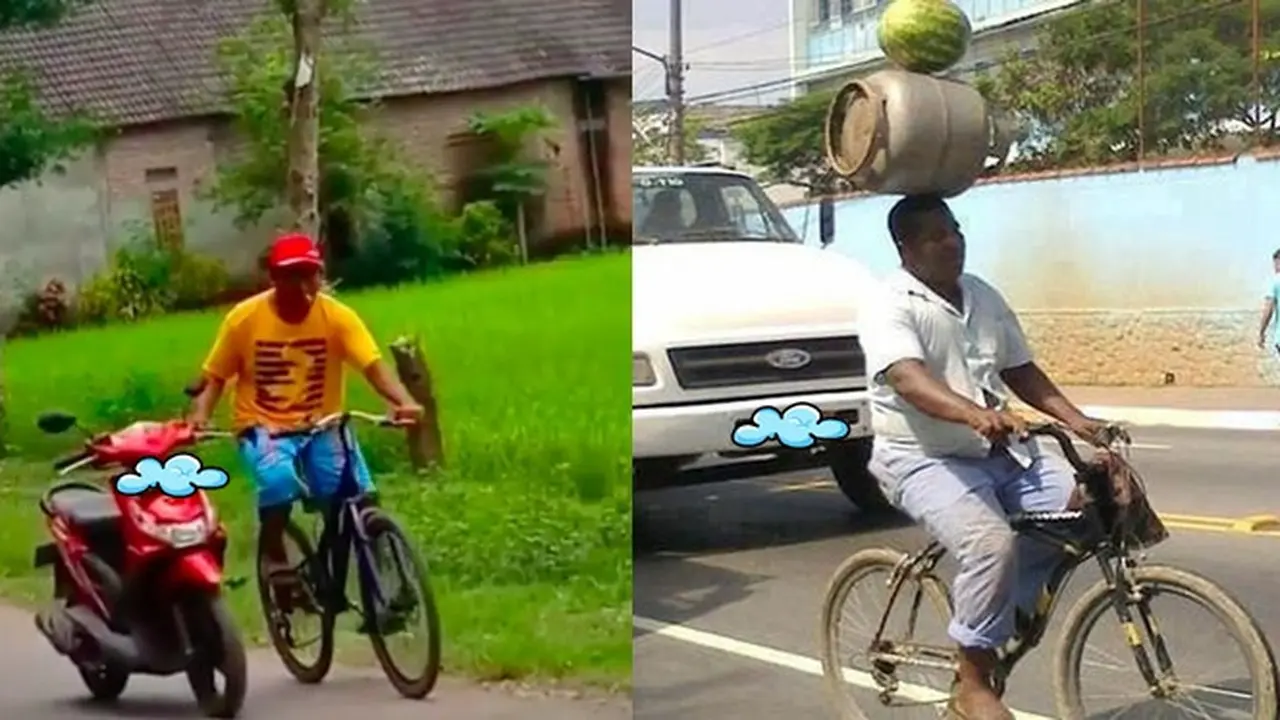 6 Tingkah Bapak-Bapak Naik Sepeda Ini Jadi Pusat Perhatian di Jalan