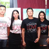 Mendekati hari kasih sayang, film baru akan segera  dirilis. Film drama romantis 'London Love Story', diproduksi Screenplay Films. (Andy Masela/Bintang.com)