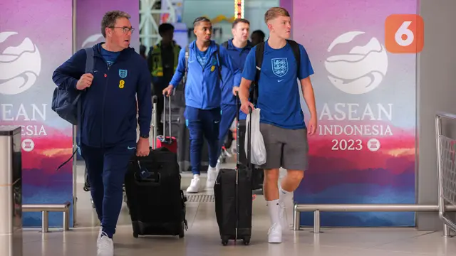 Kedatangan Timnas Inggris U-17