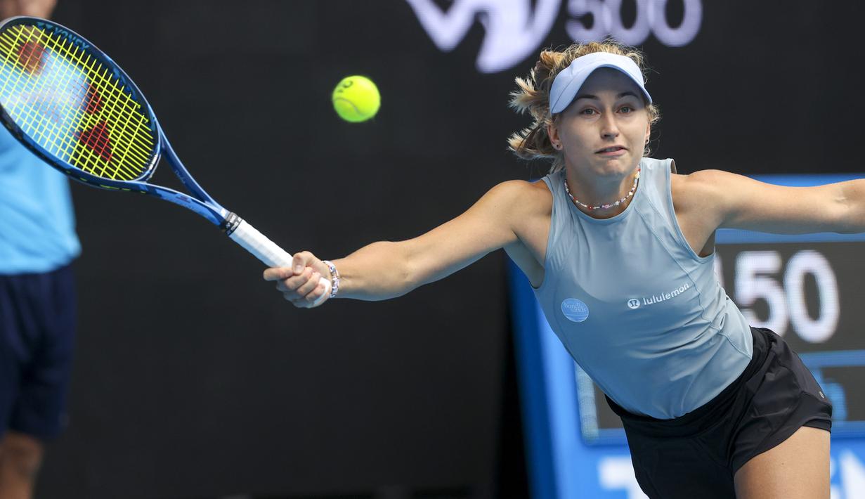 Sepanjang karirnya, Gavrilova telah meraih kemenangan melawan mantan juara Grand Slam Maria Sharapova , Ana Ivanovic  dan Angelique Kerber. (Foto: AP/Hamish Blair)