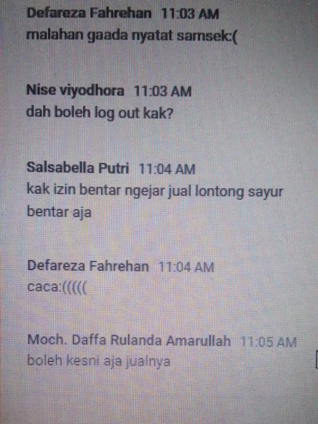 6 Chat Lucu Mahasiswa Baru Minta Izin Tak Ikut Ospek Online Ini Bikin Geleng Kepala