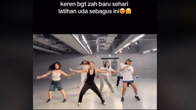 Istri Pratama Arhan Azizah Salsha Ikut Kelas Dance di Studio yang Melatih Koreografer dan Artis K-Pop.