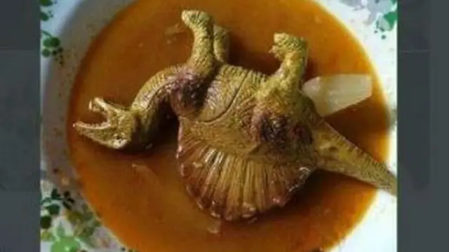 6 Menu Makan Absurd Pakai Mainan Dinosaurus Ini Nyeleneh Pol, Ada-Ada Saja