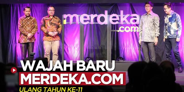 VIDEO: Merdeka.com Ulang Tahun ke-11, Launching Logo Baru