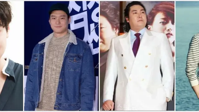 Selebriti Korea yang pernah gemuk (Screen capture: Kbizoom.com)