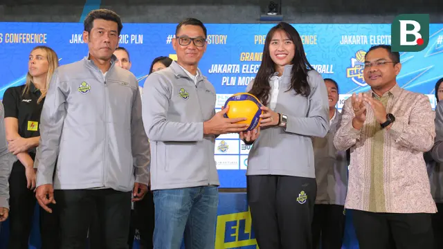 Darmawan Prasodjo - Yolla Yuliana - Launching Tim Putri Jakarta Elektrik PLN - PLN Mobile Proliga 2024