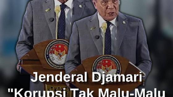 Menko Djamari, Potret Korupsi di RI: Tanpa Malu-Malu, Sama-Sama Tahu!