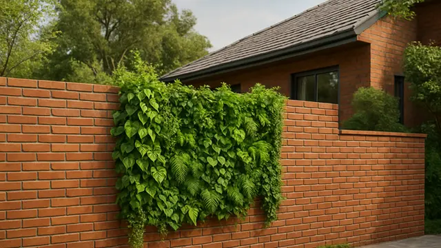 7 Model Pagar Rumah Bata Ekspos Minimalis, Tampil Natural dan Penuh Karakter