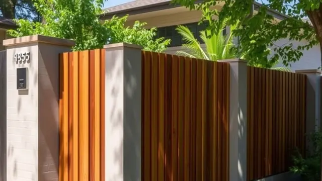 Trik Bikin Rumah Sederhana Terlihat Elegan dengan Pagar Kayu Minimalis