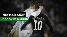 Gelandang Real Madrid, Casemiro, menilai Neymar akan cocok bermain bersama Los Blancos.