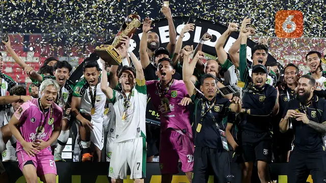 Foto: Dari Kotak Band hingga Pesta Juara Persebaya, Deretan Momen Terbaik di Penutupan Piala Presiden 2026