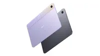 Oppo Pad Air kini hadir dengan pilihan warna baru ungu dan memiliki memori internal lebih besar. (Dok: Oppo Indonesia)
