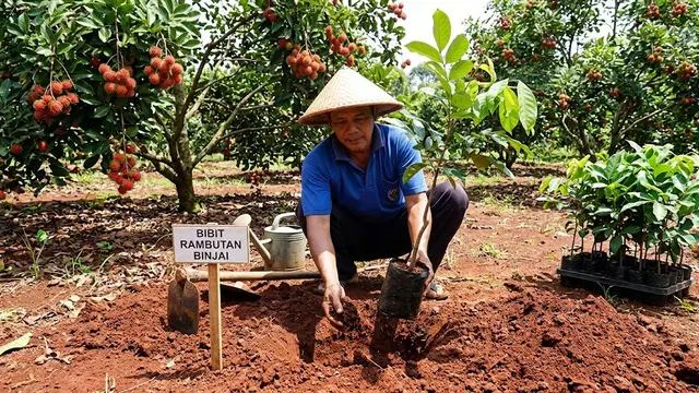 Cara Menanam Rambutan Binjai, Panduan dari Perawatan hingga Berbuah
