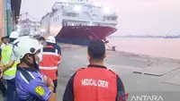 MV Haida Bawa 49 Korban Selamat KM Virgo Transport 8 ke Banjarmasin