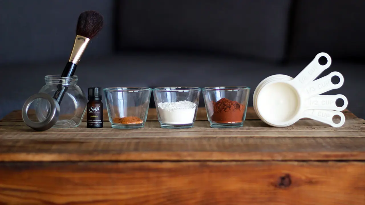 DIY dry shampoo