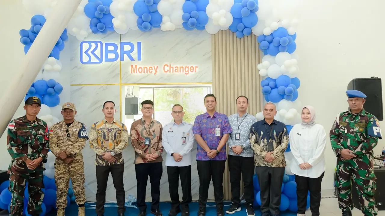 BRI Resmikan Money Changer di PLBN Motaain, Perkuat Kedaulatan Rupiah